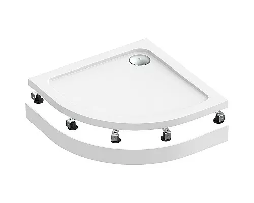 Заказать Акриловый поддон для душа Bas Раунд 80х80 ПН00066 Белый в магазине сантехники Santeh-Crystal.ru