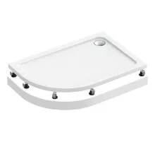 Акриловый поддон для душа Bas Раунд 120х80 R ПН00070 Белый