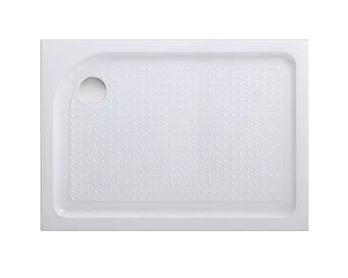 Заказать Акриловый поддон для душа BelBagno Tray L 100x80x15 TRAY-BB-AH-100/80-15-W-L Белый L с антискользящим покрытием в магазине сантехники Santeh-Crystal.ru