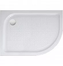 Акриловый поддон для душа BelBagno Tray 100x80 L TRAY-BB-RH-100/80-550-15-W-L Белый