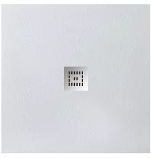 Душевой поддон из искусственного камня BelBagno Uno 80x80 TRAY-MR-UNO-A-80-35-W Белый