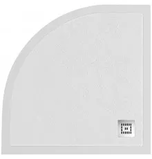 Душевой поддон из искусственного камня BelBagno Uno 80x80 TRAY-MR-UNO-R-80-550-35-W Белый