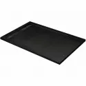 Душевой поддон из искусственного камня Cezares Tray AS 120х90 TRAY-AS-AH-120/90-30-NERO Черный матовый