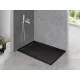 Купить Душевой поддон из искусственного камня Cezares Tray AS 120х90 TRAY-AS-AH-120/90-30-NERO Черный матовый в магазине сантехники Santeh-Crystal.ru