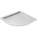 Душевой поддон из искусственного камня Cezares Tray AS 100х100 TRAY-AS-R-100-30-W Белый