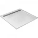 Душевой поддон из искусственного камня Cezares Tray AS 90х80 TRAY-AS-AH-90/80-30-W Белый
