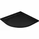 Купить Душевой поддон из искусственного камня Cezares Tray AS 90х90 TRAY-AS-R-90-30-NERO Черный матовый в магазине сантехники Santeh-Crystal.ru