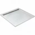 Душевой поддон из искусственного камня Cezares Tray AS 90x90 TRAY-AS-A-90-30-W Белый