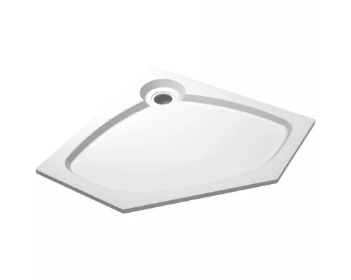 Купить Душевой поддон из искусственного камня Cezares Tray S 100х100 TRAY-S-P-100-56-W Белый в магазине сантехники Santeh-Crystal.ru