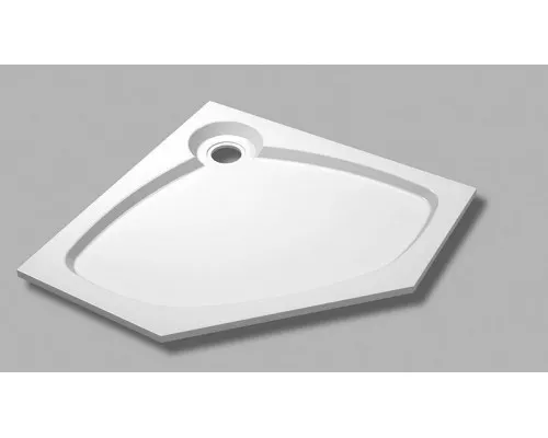 Купить Душевой поддон из искусственного камня Cezares Tray S 100х100 TRAY-S-P-100-56-W Белый в магазине сантехники Santeh-Crystal.ru
