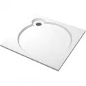 Душевой поддон из искусственного камня Cezares Tray S 90x90 TRAY-S-A-90-56-W Белый