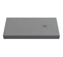 Душевой поддон из искусственного камня Creto Ares 100x80 1-0006 Серый