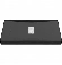 Душевой поддон из искусственного камня Creto Etna 120x80 2-0058 Черный