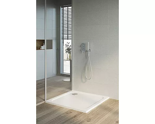 Заказать Акриловый поддон для душа Creto Ferum 100х100 9-1005 Белый в магазине сантехники Santeh-Crystal.ru