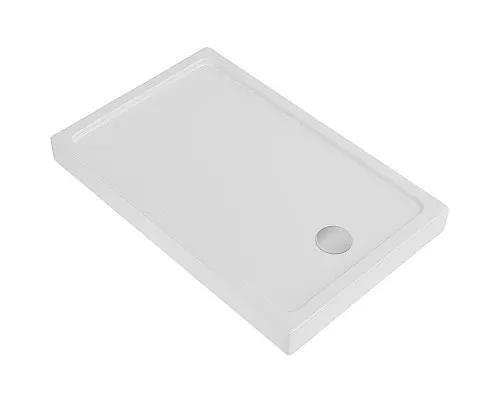 Приобрести Акриловый поддон для душа Creto Olimpos 110х70 6-1007 Белый в магазине сантехники Santeh-Crystal.ru