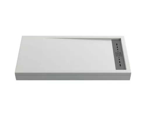 Купить Душевой поддон из искусственного камня Creto Scala 120x70 3-0031 Белый в магазине сантехники Santeh-Crystal.ru