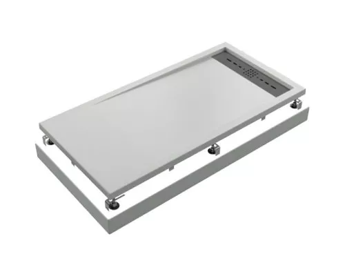 Заказать Душевой поддон из искусственного камня Creto Scala 120x90 3-0035 Белый в магазине сантехники Santeh-Crystal.ru