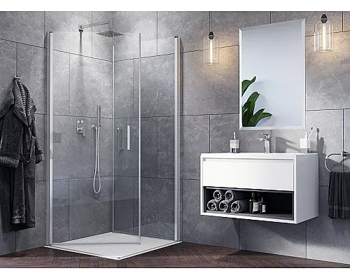 Заказать Акриловый поддон для душа Excellent Zero 100х100 BREX.1202.100.100.WHN Белый в магазине сантехники Santeh-Crystal.ru