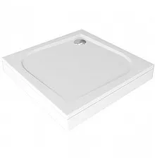 Душевой поддон из искусственного камня Good Door Квадро 100x100 Белый