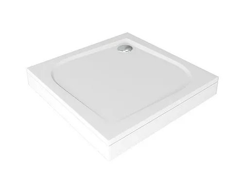 Купить Душевой поддон из искусственного камня Good Door Квадро 100x100 Белый в магазине сантехники Santeh-Crystal.ru