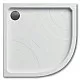 Заказать Акриловый поддон для душа Koller Pool Grace 80X80 GRACE80R Белый в магазине сантехники Santeh-Crystal.ru