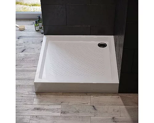 Заказать Акриловый поддон для душа Koller Pool Round 90X90 ROUND90S Белый в магазине сантехники Santeh-Crystal.ru