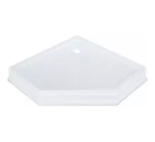 Душевой поддон из стеклокомпозита Migliore Diadema 95х95 24481 Белый