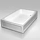 Приобрести Акриловый поддон для душа RGW Acrylic B/CL-S 120x90 16180292-51 Белый в магазине сантехники Santeh-Crystal.ru