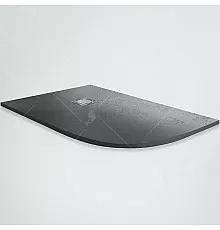 Душевой поддон из искусственного камня RGW Stone Tray ST/AL-G 120х90 L 16154129-02L Графит