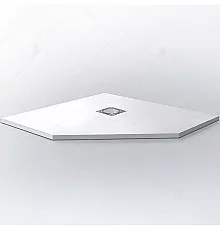 Душевой поддон из искусственного камня RGW Stone Tray ST/T-G 100х100 16155100-01 Белый
