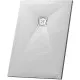 Купить Душевой поддон из искусственного камня RGW Stone Tray ST-W 160x70 16152716-01 Белый в магазине сантехники Santeh-Crystal.ru