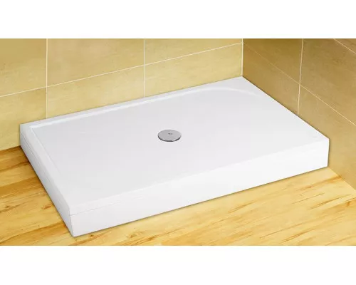 Заказать Душевой поддон из искусственного камня Radaway Paros D 80x160x13 белый в магазине сантехники Santeh-Crystal.ru