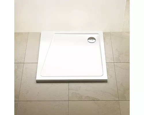 Заказать Душевой поддон из искусственного камня Ravak 10° Perseus Pro 80x80 XA054401010 Белый в магазине сантехники Santeh-Crystal.ru