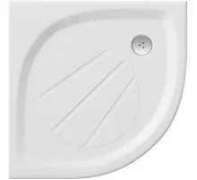Душевой поддон из искусственного камня Ravak Elipso Pro 90х90 XA237701010 Белый