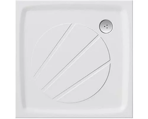 Купить Душевой поддон из искусственного камня Ravak Perseus Pro 80х80 XA034401010 Белый в магазине сантехники Santeh-Crystal.ru
