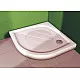 Приобрести Душевой поддон из искусственного камня Ravak Elipso Pro 90х90 Flat XA237711010 Белый в магазине сантехники Santeh-Crystal.ru