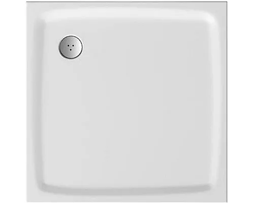 Заказать Душевой поддон из искусственного камня Ravak Perseus Pro Chrome 90х90 XA047701010 Белый в магазине сантехники Santeh-Crystal.ru