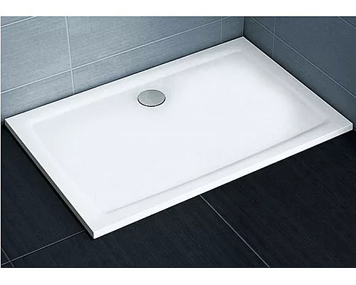 Приобрести Душевой поддон из искусственного камня Ravak Gigant Pro Chrome 120x80 XA04G401010 Белый в магазине сантехники Santeh-Crystal.ru