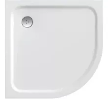 Душевой поддон из искусственного камня Ravak Elipso Pro Chrome 80х80 XA244401010 Белый