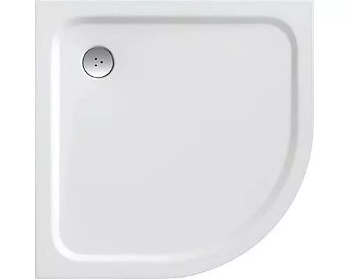 Купить Душевой поддон из искусственного камня Ravak Elipso Pro Chrome 90х90 XA247701010 Белый в магазине сантехники Santeh-Crystal.ru