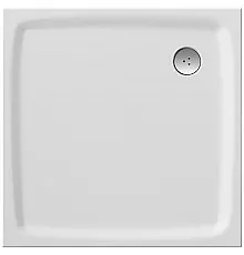 Душевой поддон из искусственного камня Ravak Perseus Pro Flat 80х80 XA034411010 Белый