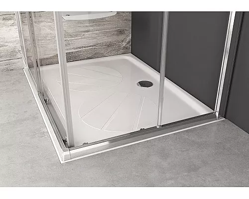 Купить Душевой поддон из искусственного камня Ravak Gigant Pro 120x70 XA03G101010 Белый в магазине сантехники Santeh-Crystal.ru