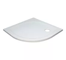 Душевой поддон из искусственного камня Ravak Elipso Pro 100х100 XA23AA01010WM Белый матовый