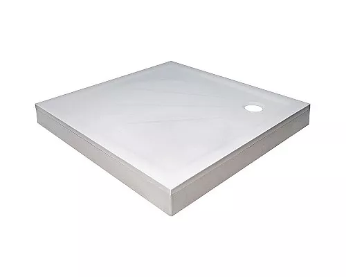 Заказать Душевой поддон из искусственного камня Ravak Perseus Pro 90х90 XA037701010WM Белый матовый в магазине сантехники Santeh-Crystal.ru