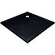 Купить Душевой поддон из искусственного камня Ravak Perseus Pro 100x100 XA03AA01010BM Черный матовый в магазине сантехники Santeh-Crystal.ru
