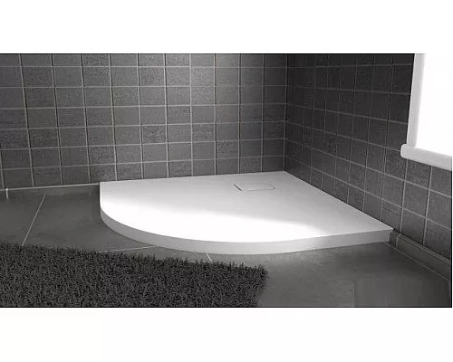 Приобрести Акриловый поддон для душа Riho Basel 451 90x90 D005047005 (DC980050000000S) Белый с антискользящим покрытием в магазине сантехники Santeh-Crystal.ru