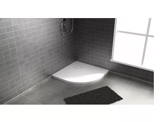 Приобрести Акриловый поддон для душа Riho Basel 451 90x90 D005047005 (DC980050000000S) Белый с антискользящим покрытием в магазине сантехники Santeh-Crystal.ru