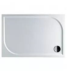 Душевой поддон из искусственного камня Riho Kolping 90x100 D004007005 (DB3200500000000) Белый с антискользящим покрытием