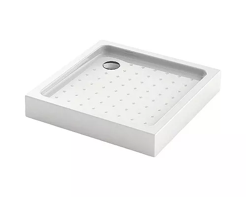 Купить Акриловый поддон для душа Veconi Tezeo TZ-52 100x100 TZ52-100-C5 Белый в магазине сантехники Santeh-Crystal.ru