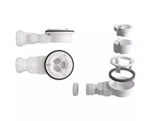 Приобрести Душевой поддон из искусственного камня Vincea 110x80 VST-4SR8011W+Vsph-D132 Белый матовый в магазине сантехники Santeh-Crystal.ru